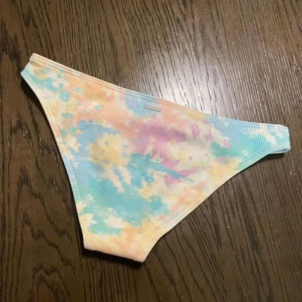 Billabong rainbow tide tropic low rise tie dye bikini bottoms XL NWT